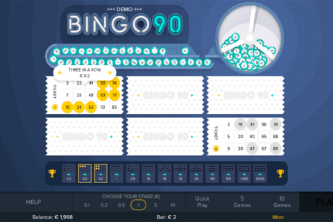 bingo  gluck games