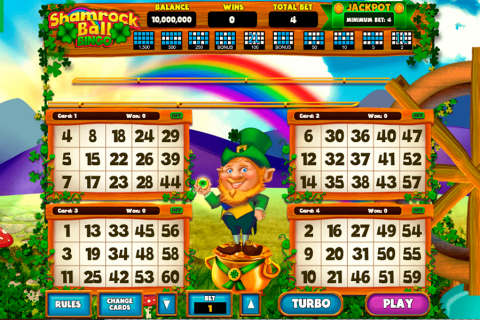 bingo shamrock ball caleta gaming