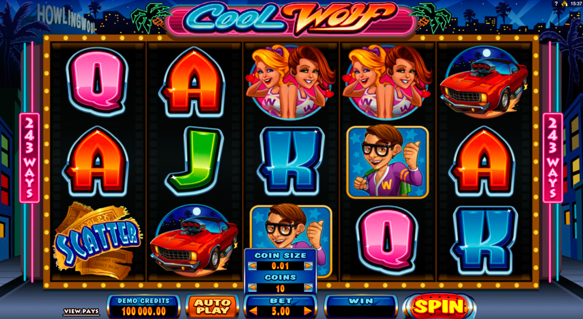 cool wolf microgaming spielautomaten 