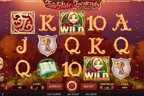 fairytale legends red riding hood netent spielautomaten