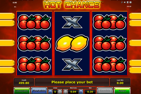 hot chance novomatic spielautomaten