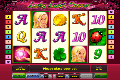 lucky ladys charm delue novomatic spielautomaten