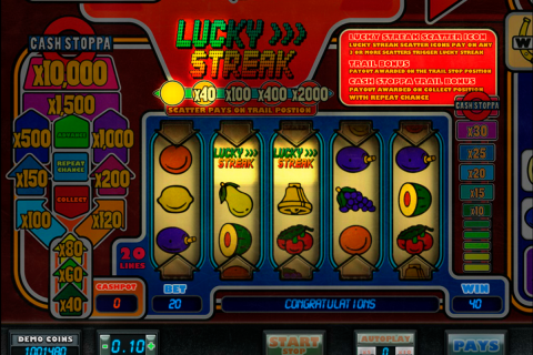lucky streak microgaming spielautomaten