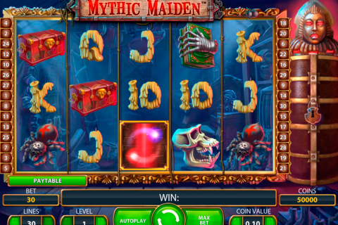 mythic maiden netent spielautomaten