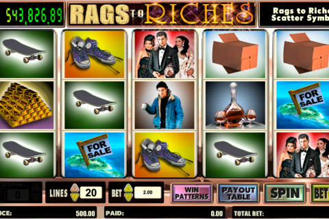 rags to riches amaya spielautomaten