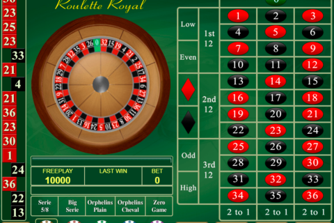 roulette royal amatic online
