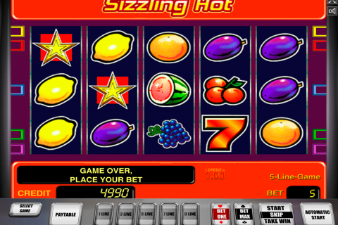 sizzling hot novomatic spielautomaten