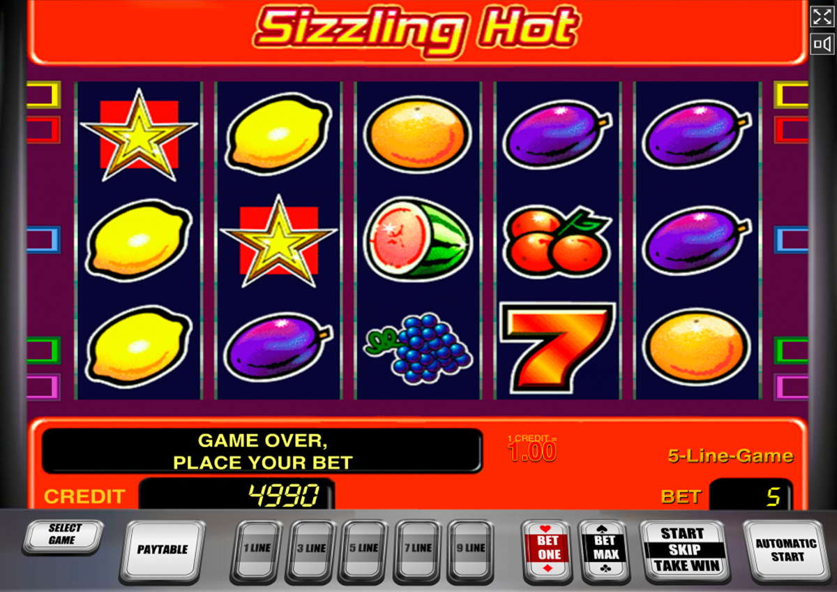 sizzling hot novomatic spielautomaten 