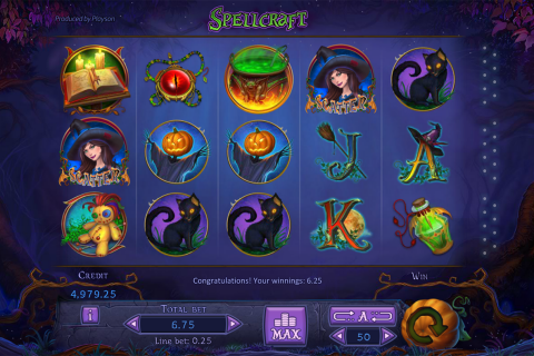 spellcraft playson spielautomaten