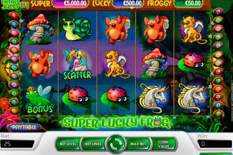 super lucky frog netent spielautomaten