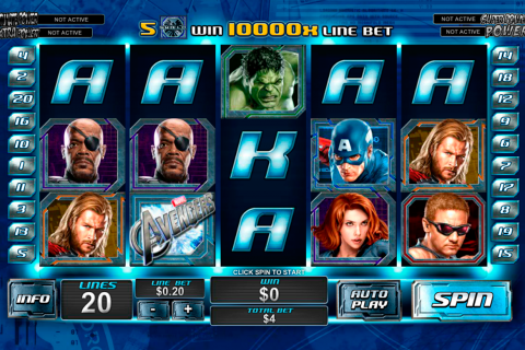 the avengers playtech spielautomaten