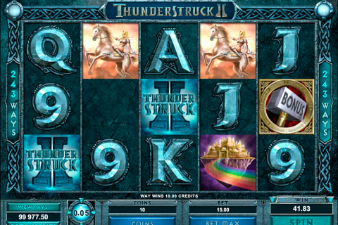 thunderstruck ii microgaming spielautomaten