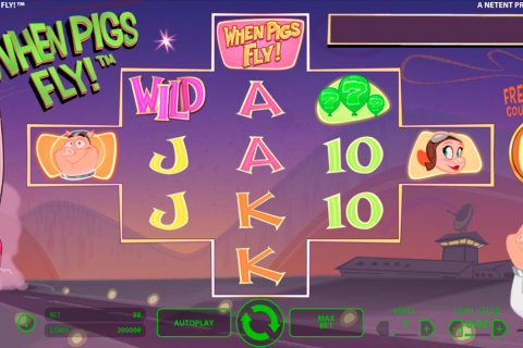 when pigs fly netent spielautomaten